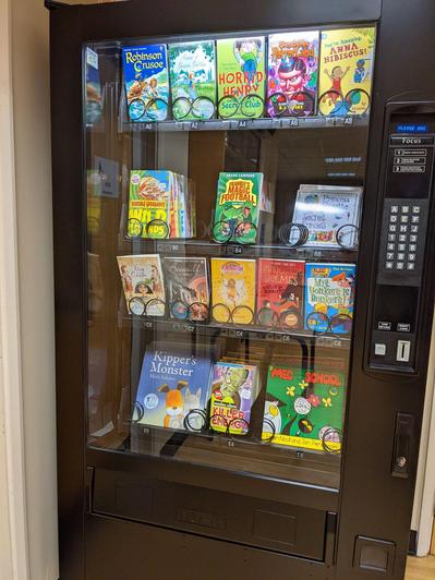 Fairfields' Book Vending Machine